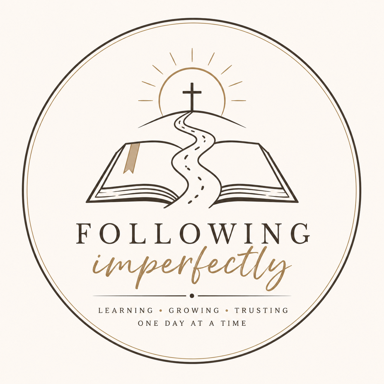 Following Imperfectly logo
